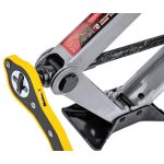 Механичен крик тип жаба 2 тона с тресчотка, 115-400 мм, FORCEKRAFT