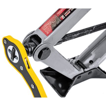 Механичен крик тип жаба 2 тона с тресчотка, 115-400 мм, FORCEKRAFT