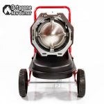 Мобилен дизелов нагревател - калорифер 40kW 19 литра, LCD дисплей, термостат и регулатор HAWEK