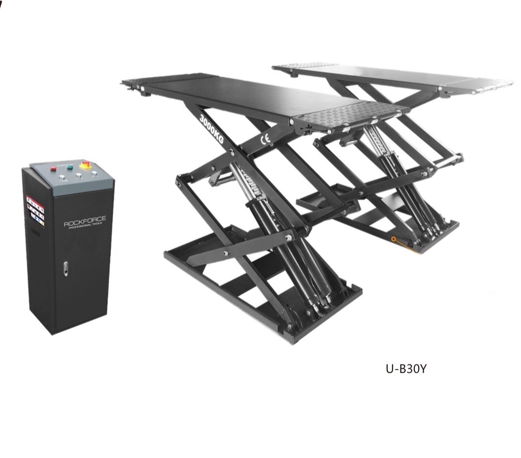 nojicen-podemnik-3-tona-rockforce-0 Ножичен подемник 3 тона 105 - 1850 мм ROCKFORCE | mcbtools.com