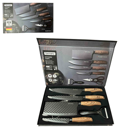 Комплект кухненски ножове 6 части