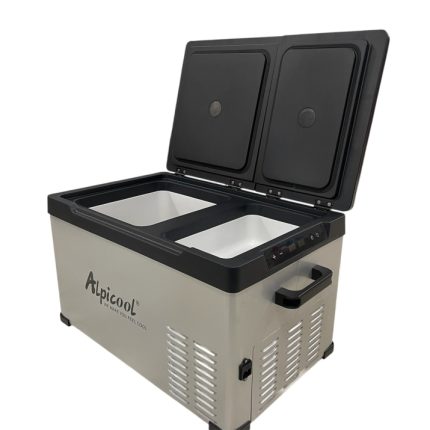 Хладилна кутия за автомобил и къмпинг Alpicool CD35 – 22 литра две отделения / 12V / 24V / 220V
