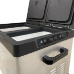 Хладилна кутия за автомобил и къмпинг Alpicool CD35 – 22 литра две отделения / 12V / 24V / 220V