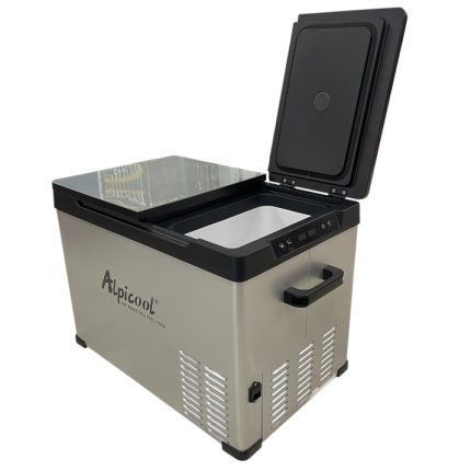 Хладилна кутия за автомобил и къмпинг Alpicool CD45 – 30 литра две отделения / 12V / 24V / 220V