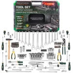 Гедоре 180+2 части 1/4″, 3/8″, 1/2″ ROCKFORCE