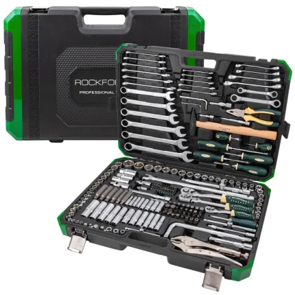 Гедоре 202+2 части 1/4″, 3/8″, 1/2″ ROCKFORCE