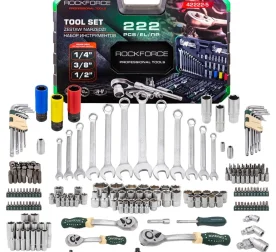 Гедоре 222 части 1/4″, 3/8″, 1/2″ ROCKFORCE