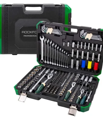 Гедоре 222 части 1/4″, 3/8″, 1/2″ ROCKFORCE