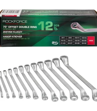 Ключове лули комплект 12 части 6–32 мм ROCKFORCE