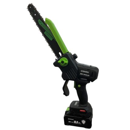 Комплект акумулаторна лозарска ножица и акумулаторен трион StahlMayer 36V 10AH LCD дисплей | mcbtools.com