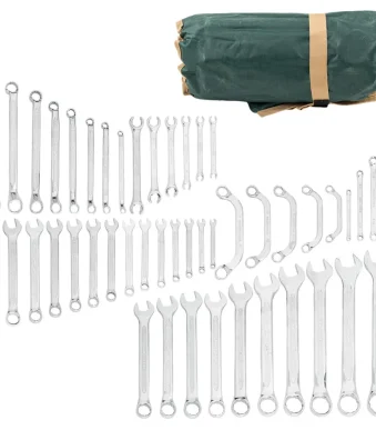 Kомплект комбинирани ключове 47 части ROCKFORCE