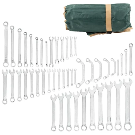 Kомплект комбинирани ключове 47 части ROCKFORCE