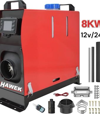 Преносима суха дизелова печка - за кемпери, бусове и гаражи 8kW 12V / 24V / 220V HAWEK