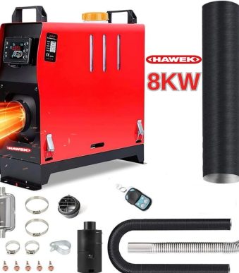 Преносима суха дизелова печка - за кемпери, бусове и гаражи 8kW 12V / 24V / 220V HAWEK