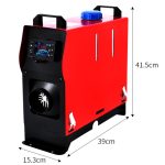 Преносима суха дизелова печка - за кемпери, бусове и гаражи 8kW 12V / 24V / 220V HAWEK