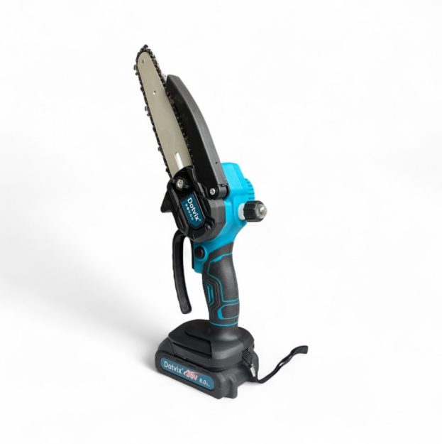 3в1 Акумулаторна Лозарска Ножица и Трион с Омасляване и телескопичен прът 36V 8AH - Dotvix