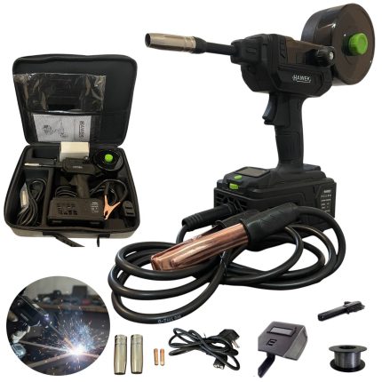 Професионален ръчен инверторен телоподаващ апарат за заваряване без газ 400A Hawek