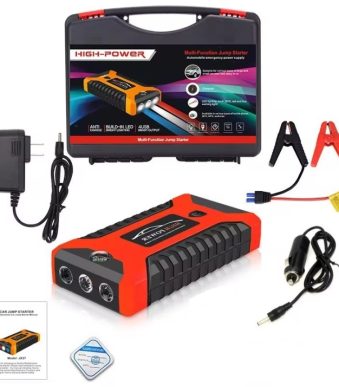 Мултифункционален автомобилен стартер Jump Starter 9800mAh, 12V, Максимален ток 600A