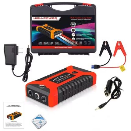 Мултифункционален автомобилен стартер Jump Starter 9800mAh, 12V, Максимален ток 600A