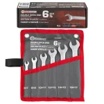 Комплект гаечни ключове 6 – 17 мм 6 части FORCEKRAFT