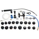 Комплект за измерване налягането на охладителната система 28 части HAWEK