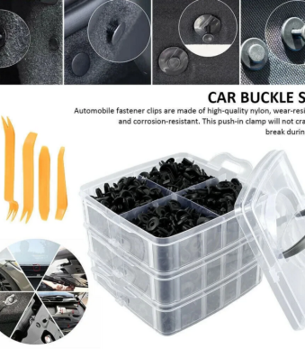 Комплект щипки + инструменти за кори / тапицерия за автомобил 635 части