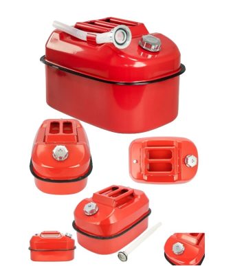 Метална туба за гориво с накрайник – 20 литра