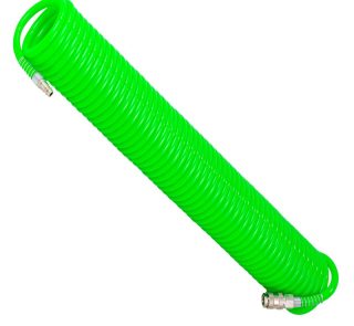 Полиуретанов спирален маркуч за въздух 15 м / 8 х 12 мм ROCKFORCE