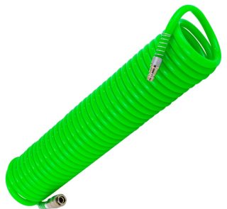 Полиуретанов спирален маркуч за въздух 10 м / 8 х 12 мм ROCKFORCE