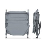 Сгъваемо походно легло тип шезлонг с чадър Sunvision