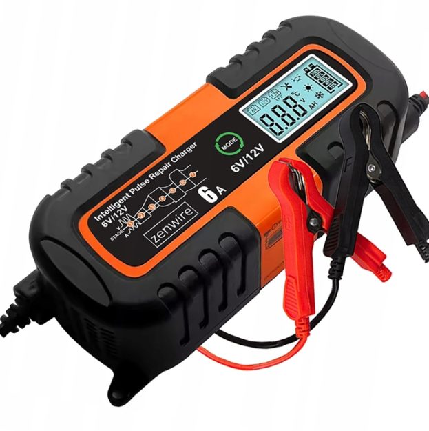 Зарядно за акумулатор 6A / 6-12V SMART