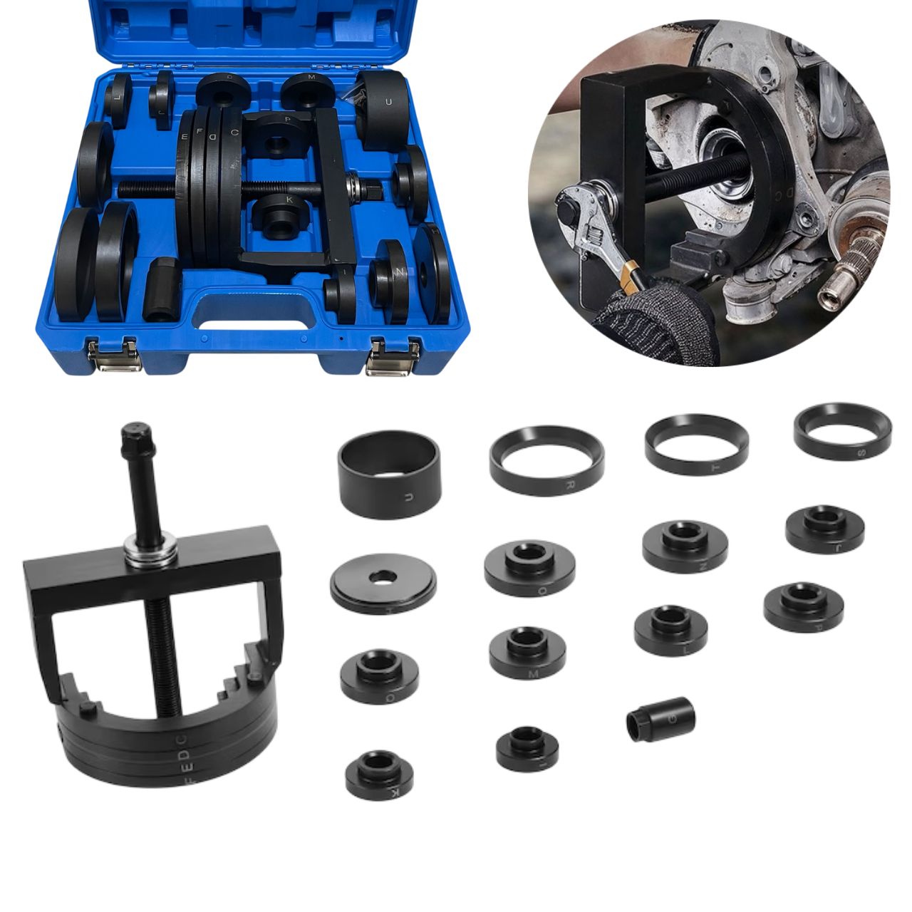 komplekt-za-montaj-lageri-glavini-tamponi-hawek-1 Комплект за монтаж и демонтаж на главини, лагери и тампони HAWEK