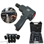 Пневматичен ударен гайковерт 1/2" 1400 Nm с вложки и куфар StahlMayer