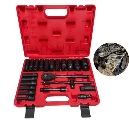 Гедоре с ударни дълбоки вложки 23 части 1/2'' Stahlmayer