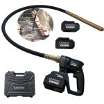 Акумулаторен вибратор за бетон с 2 батерии 36V STAHLMAYER