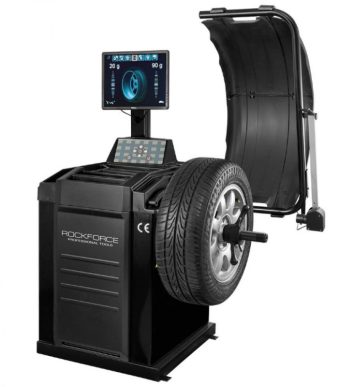 Професионален автоматичен балансьор на гуми (Машина за баланс на гуми) RockForce