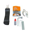 Комплект 4 в 1 от акумулаторна лозарска ножица, мини верижен трион, въздушен турбо пистолет и телескопичен прът 36V 8Ah StahlMayer