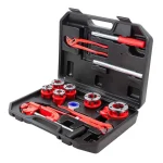 Комплект винторезка с 6 глави и инструменти 12 части HAWEK