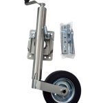 Опорно колело за ремарке и каравана с въртяща се стойка