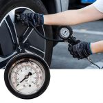 Пистолет с манометър за помпене на гуми с глицерин - T862