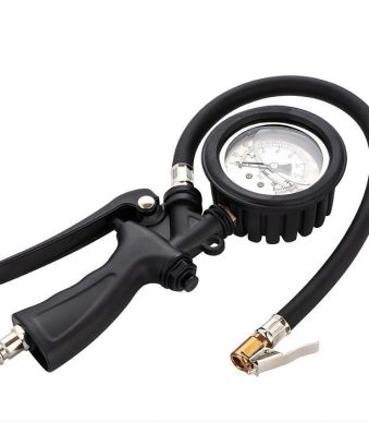 Пистолет с манометър за помпене на гуми с глицерин - T862
