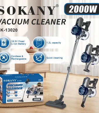 Права акумулаторна прахосмукачка 3 в 1 2000W Sokany