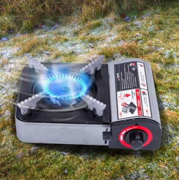 Мини преносим газов котлон за къмпинг