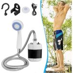 Преносим портативен душ с USB зареждане за къмпинг пътувания и градина