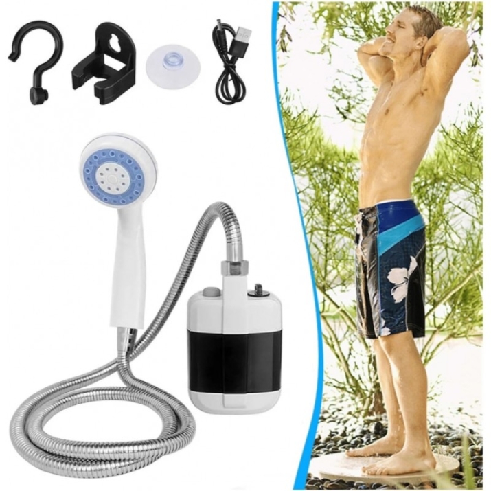 prenosim-kumping-dush-usb-zarejdane-t178-1 Преносим портативен душ с USB зареждане за къмпинг пътувания и градина