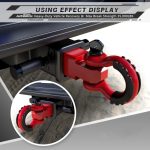 Шегел за квадратен теглич 2" с D-Ring 3/4" с заключващ щифт 8т