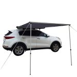 Тента за таван за джип / автомобил / бус сива с размер 2,5м х 2,5м