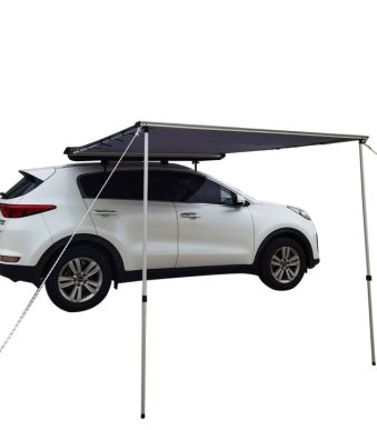 Тента за таван за джип / автомобил / бус сива с размер 2,5м х 2,5м