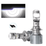 Диодни крушки за фар H4 LED с лупа 2 броя комплект