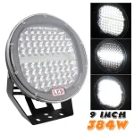 Мощен халоген 384W LED ФАР 9″ за джипове камиони 9-30V